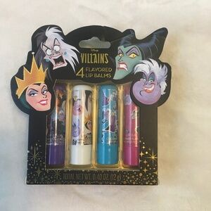 Taste Beauty Disney Villains 4pc Lip Balm